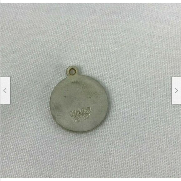20 Vtg Silver Charm Bracelet Hawaii London Big Ben Polynesian Tiki Holland Clock - Picture 11 of 12